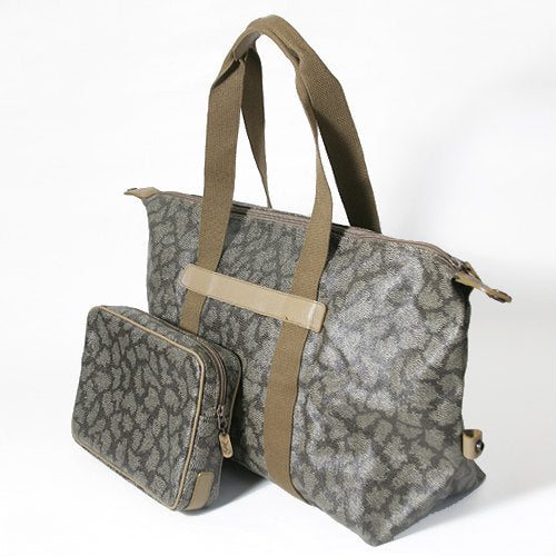 YVES SAINT LAURENT ポーチ付きボストン