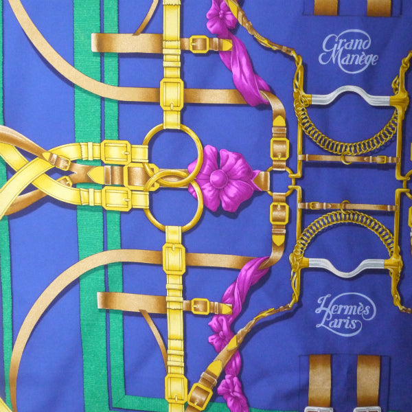 HERMES　大判カレ スカーフ ベルト柄/H.D'ORIGNY