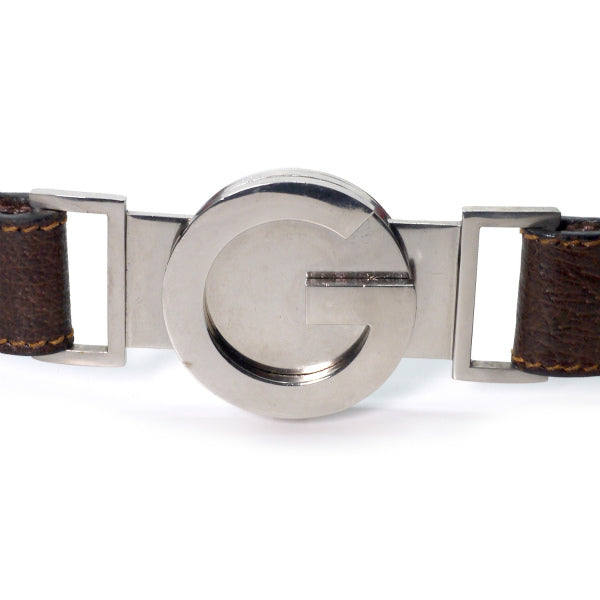 OLD Gucci シェリーライン ウエストベルト(シルバー)