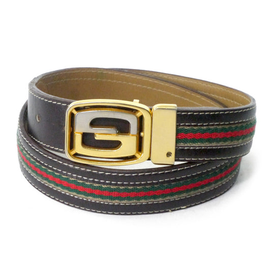 OLD Gucci シェリーライン GGバックルベルト