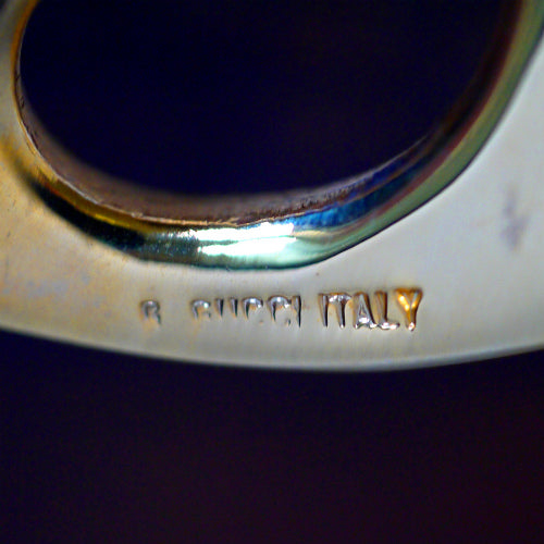 OLD Gucci シェリーベルト（GGバックル）