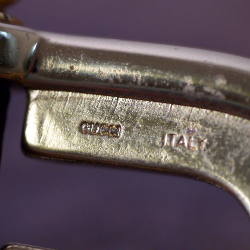 OLD Gucci シェリーベルト（Gバックル）