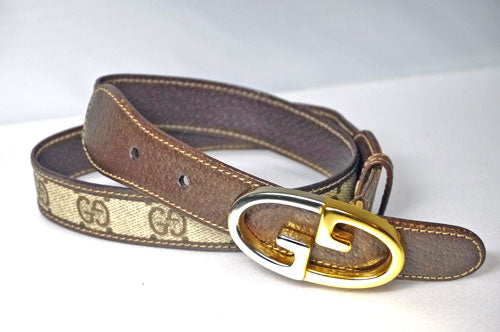 OLD Gucci GGバックルベルト
