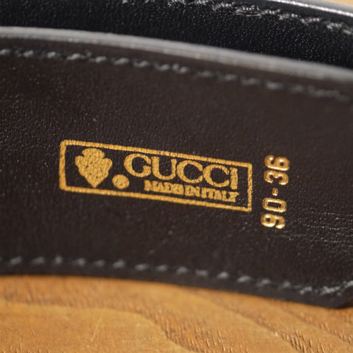 OLD Gucci シェリーベルト(黒)