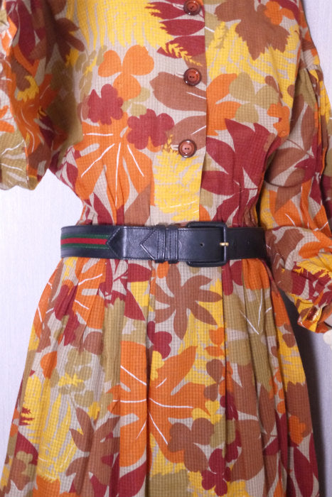 OLD Gucci シェリーベルト(黒)