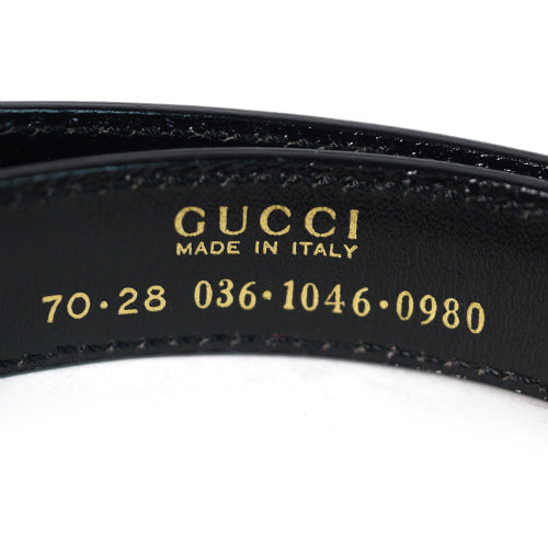 OLD Gucci 黒皮ベルト