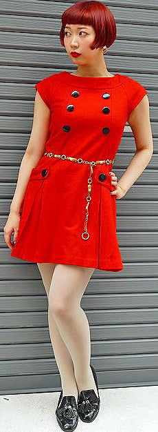 OLD Gucci 　チェーンベルト（茶）