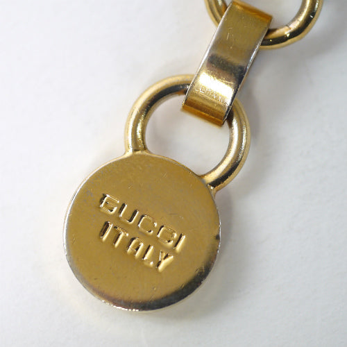 OLD Gucci 　ゴールドGGチェーンベルト（茶）
