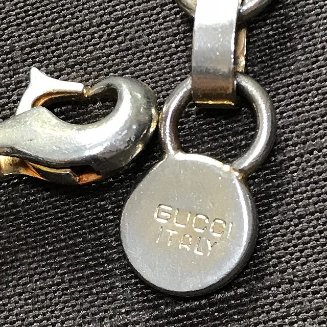 OLD Gucci ホースシュー チェーンベルト&ネックレス（緑）