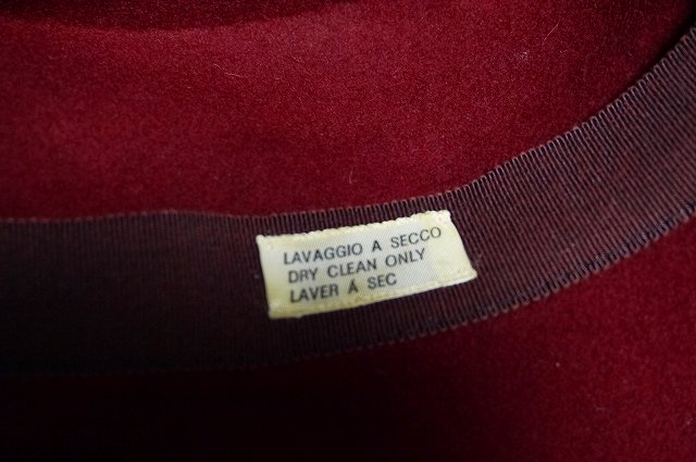 OLD Gucci オールドハット（ワインレッド）