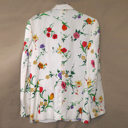OLD Gucci 白FLORA ジャケット