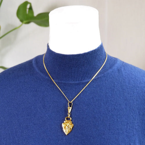 OLD Gucci ネックレス・チャーム（ゴールドクレスト）