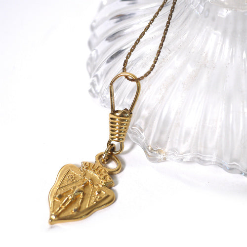 OLD Gucci ネックレス・チャーム（ゴールドクレスト）