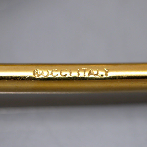 OLD Gucci　デットストック キーホルダー（茶/箱付き）