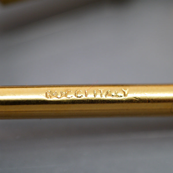 OLD Gucci　インターロッキングGキーホルダー（赤）