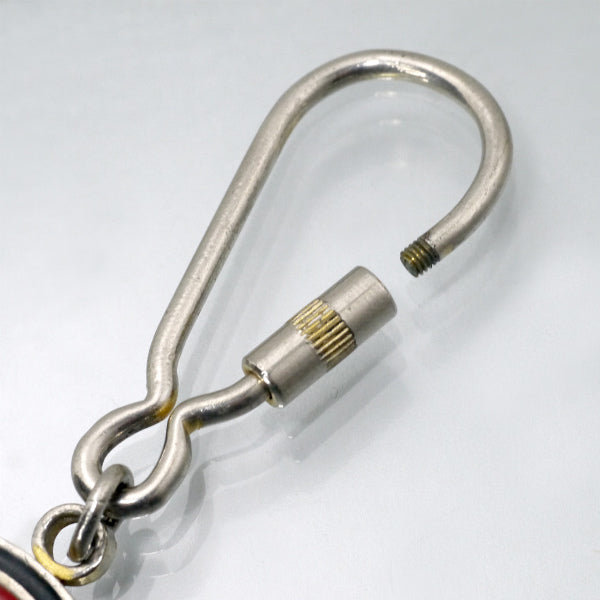 OLD Gucci　＜訳あり＞ロゴシェリーキーホルダー（シルバー）