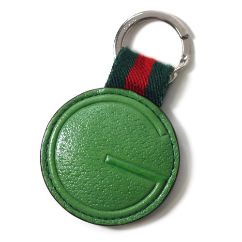 Gucci Gマークキーリング（緑）