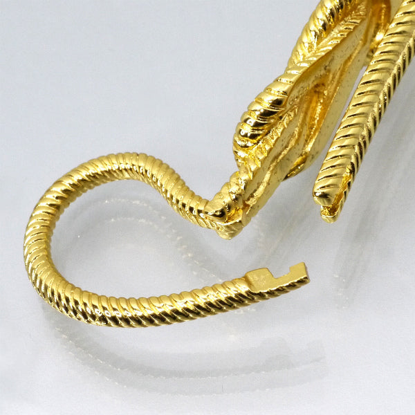 OLD Gucci　ロープデザイン キーリング（ゴールド）