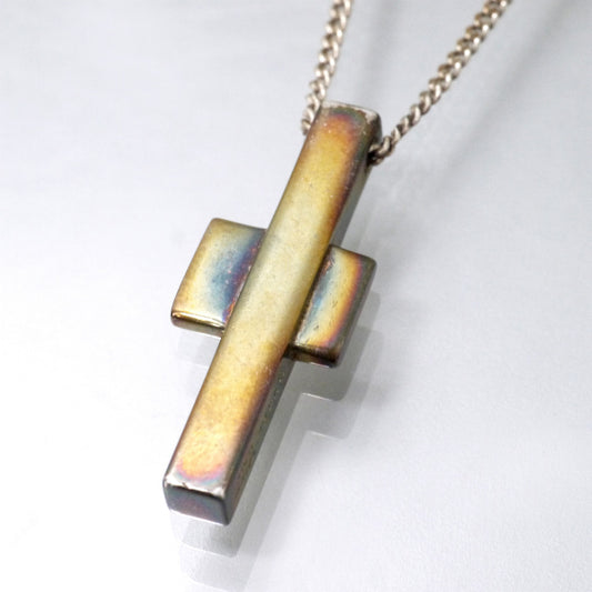 OLD Gucci  十字架ネックレス