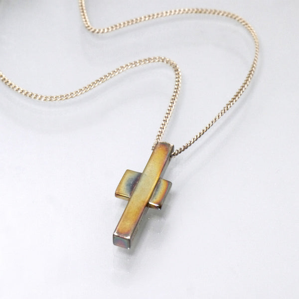 OLD Gucci  十字架ネックレス