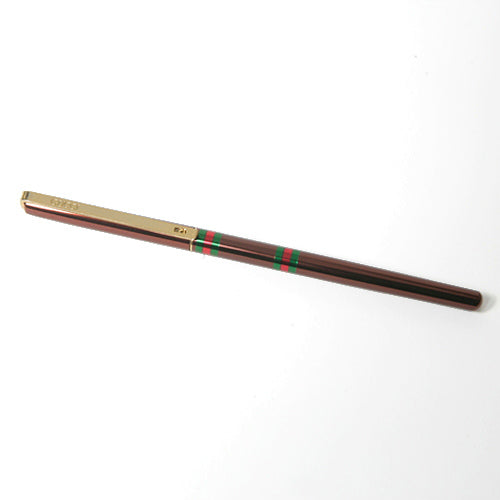 OLD Gucci 　ボールペン&ライターセット(茶）