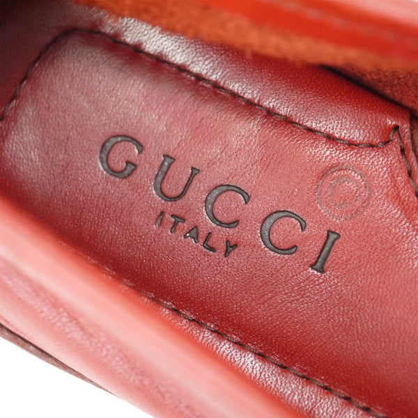 Gucci　ホースビット ドライビングシューズ（L・赤）