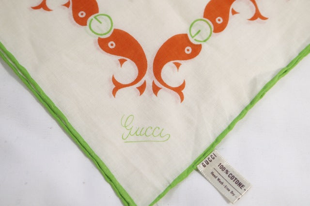 OLD Gucci クジラハンカチ