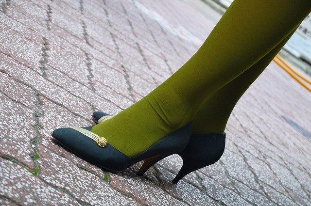 OLD Gucci 　パンプス35 2/1　黒