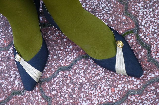 OLD Gucci 　パンプス35 2/1　黒