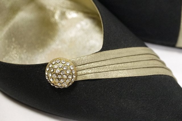 OLD Gucci 　パンプス35 2/1　黒