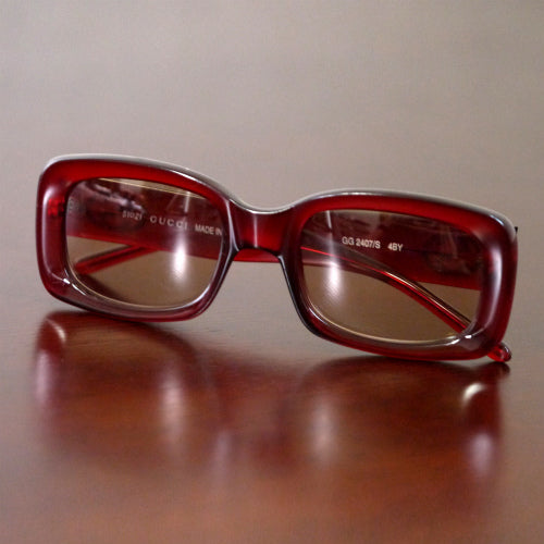 OLD Gucci 　サングラス　ボルドー