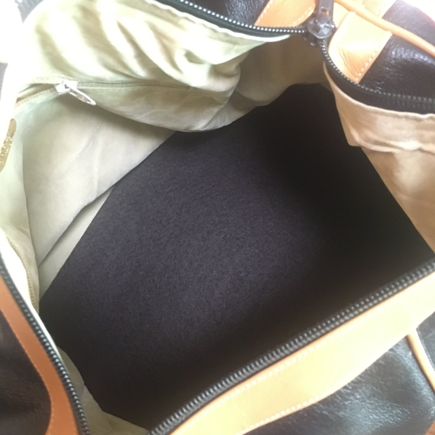 OLD Gucci Plus コンビカラーボストンバッグ