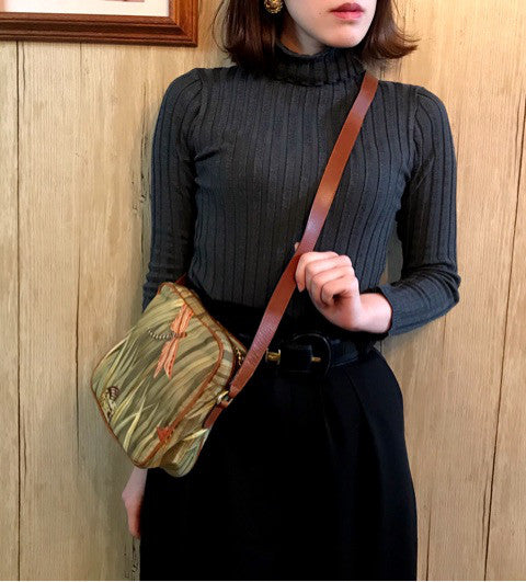 Salvatore Ferragamo 動植物柄スクエアショルダー