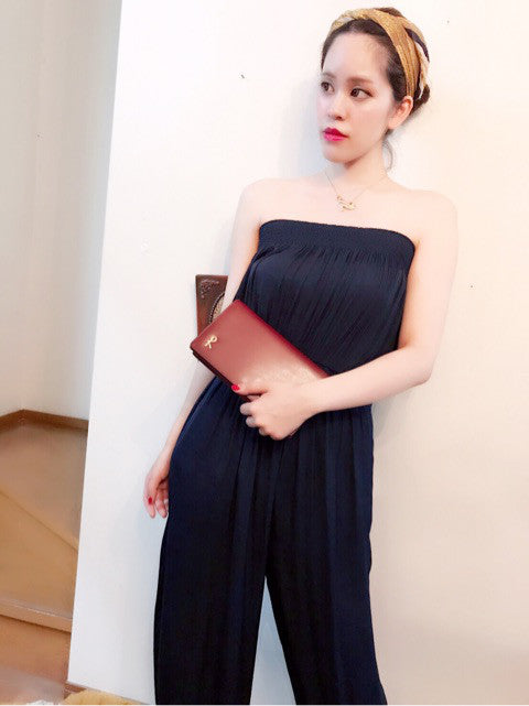 Roberta di Camerino　本革チェーンバッグ（ボルドー）