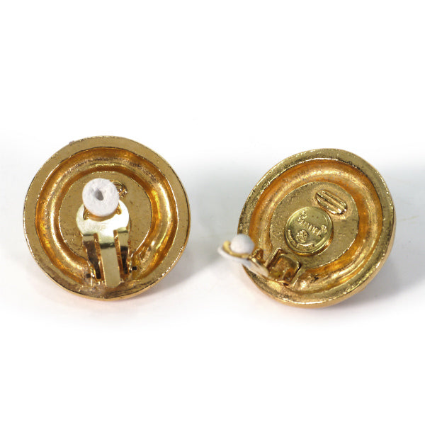 OLD CHANEL ミニココマーク×パール イヤリング(箱付き)