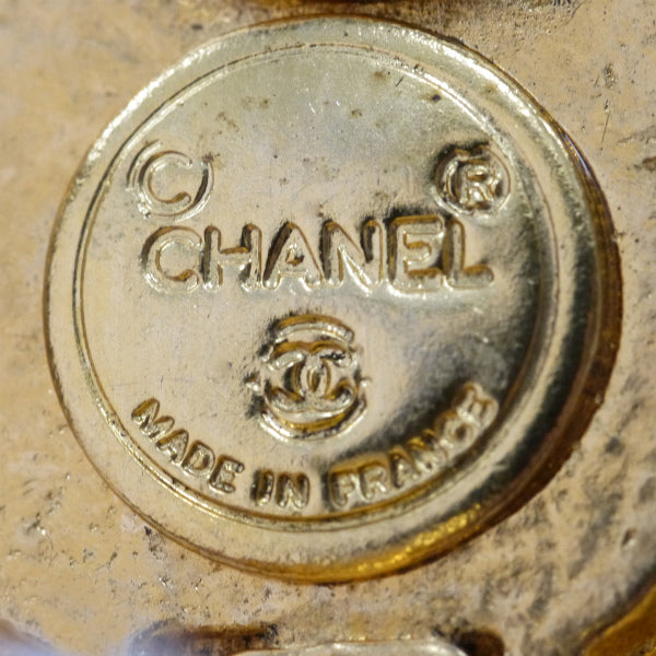 OLD CHANEL ミニココマーク×パール イヤリング(箱付き)