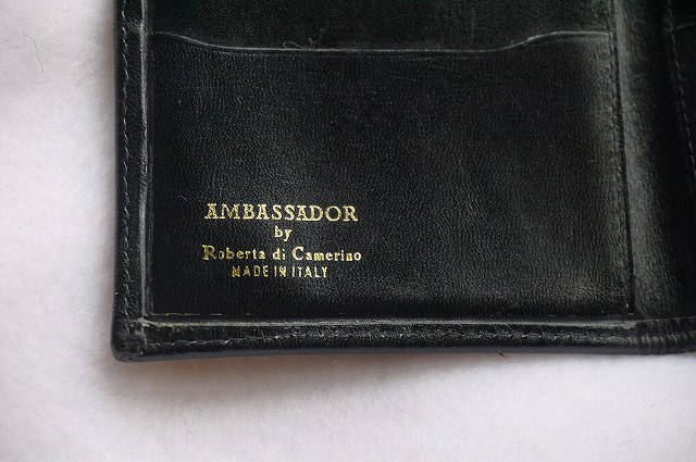 ロベルタ ヴィンテージ モケット２つ折れ財布（赤・紺） | Vintage