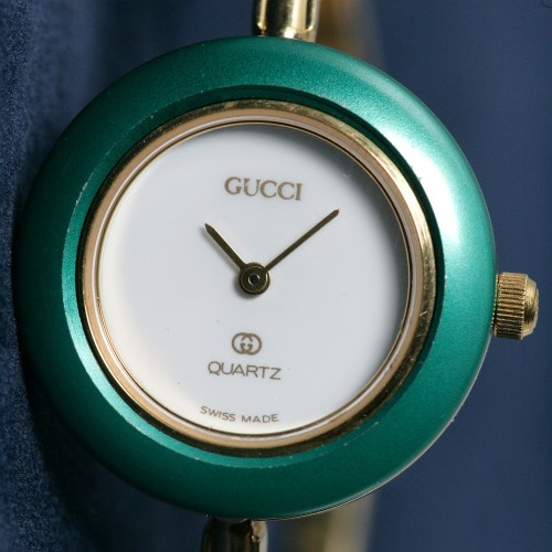 OLD Gucci メタリックベゼルチェンジ交換ウオッチ | Vintage Shop Rococo