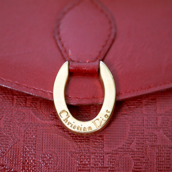 Dior トロッター型押し長財布（赤） | Vintage Shop RococoVintage 