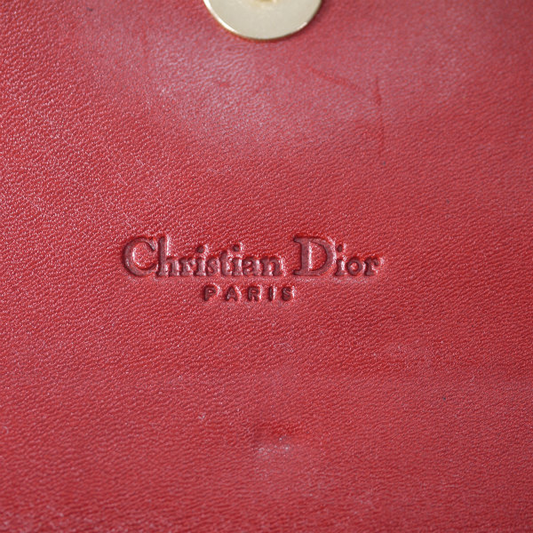 Dior トロッター型押し長財布（赤） | Vintage Shop RococoVintage 