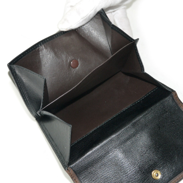 LOEWE ベラスケス ２つ折り財布（茶×黒） | Vintage Shop Rococo
