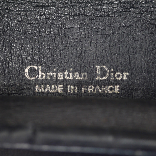 OLD Dior トロッター柄ジャガード長財布（青） | Vintage Shop