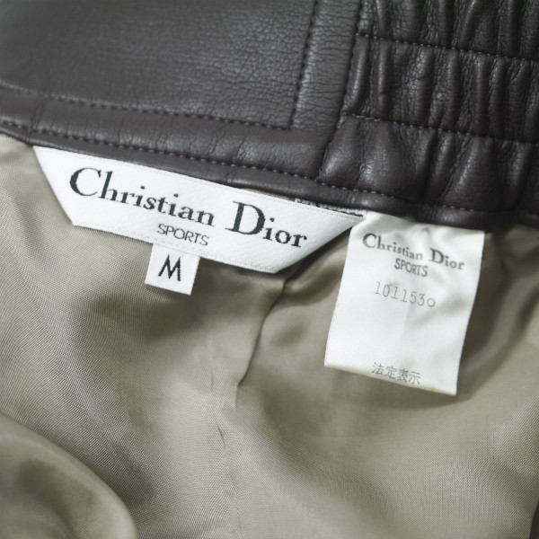Old Dior 千鳥格子柄ツイード タイトスカート（茶系） | Vintage Shop 