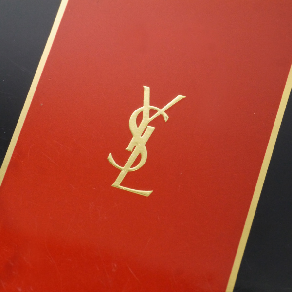 YVES SAINT LAURENT シガレット/カードケース（黒・赤） | Vintage 