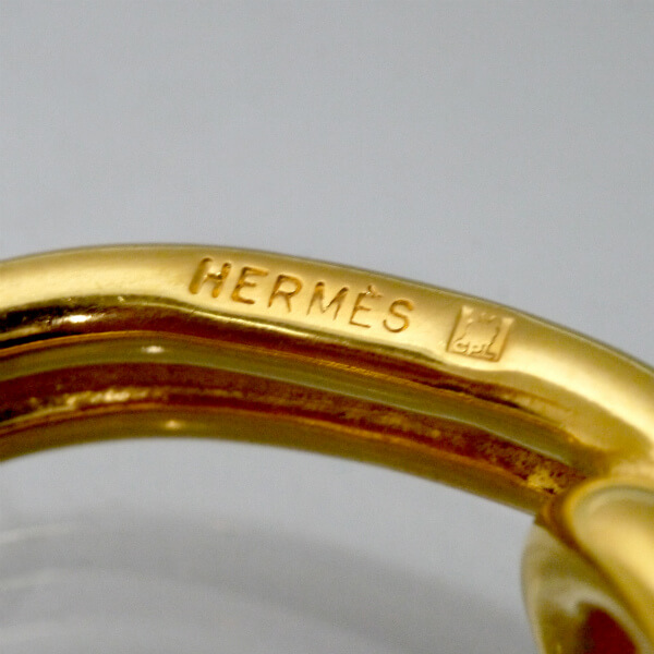 HERMES アタメ スカーフリング（ゴールド） | Vintage Shop Rococo