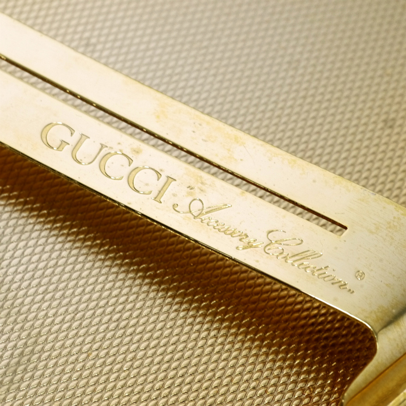 OLD Gucci シガレット/カードケース（ゴールド） | Vintage Shop 