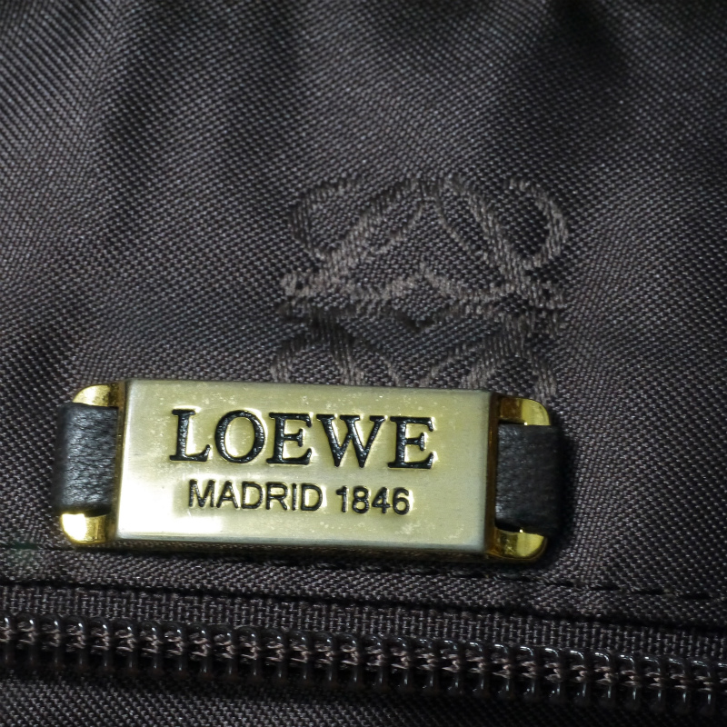 LOEWE アナグラムロゴ 総革トート&ショルダーバッグ（明茶） | Vintage 
