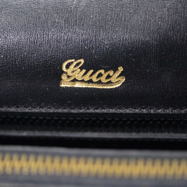 OLD Gucci 50s!激レア!!クロコチェーンバッグ（黒） | Vintage Shop
