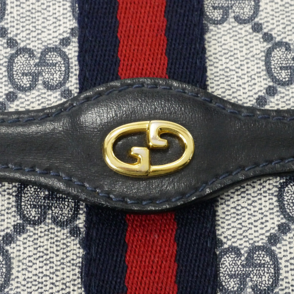 OLD Gucci ポーチ/クラッチバッグ（青・小） | Vintage Shop Rococo