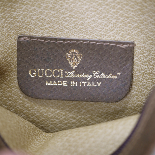 OLD Gucci 定番ショルダー縦シェリー(茶・小） | Vintage Shop 